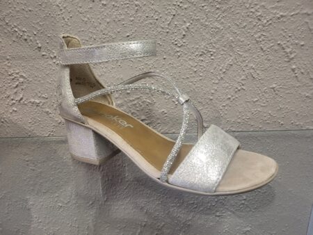 rieker 64654-40 silver sandal